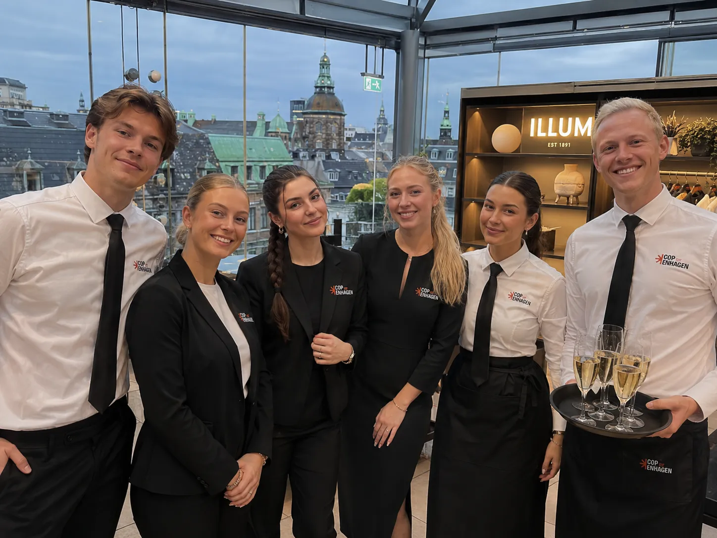 Copenhagen Staff-personale på opgave hos Illum