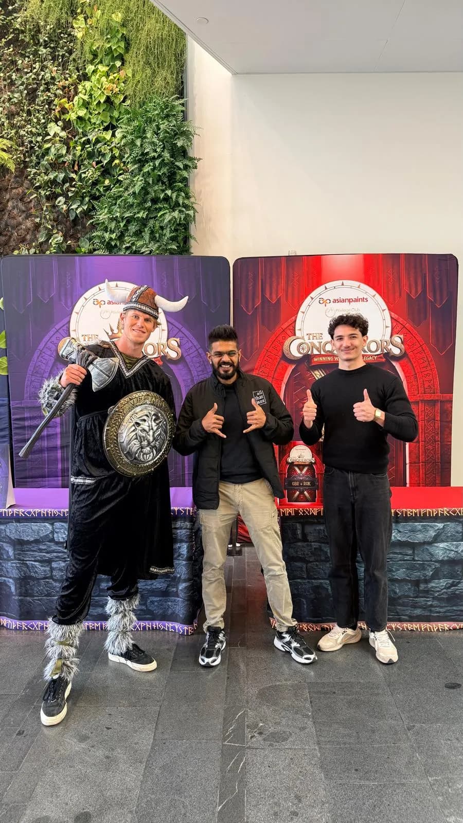 Copenhagen Staff-personale på opgave hos Asian Paints