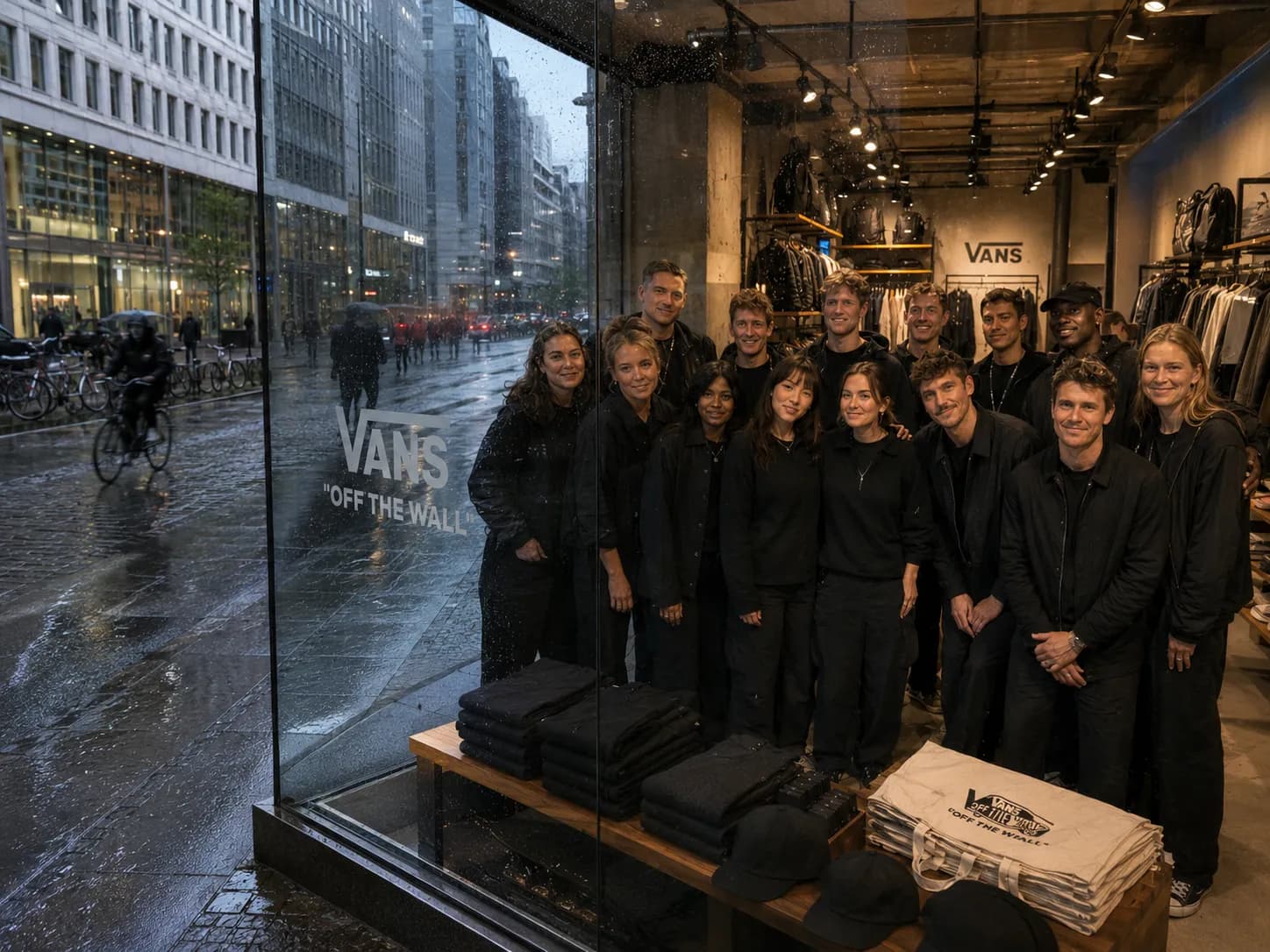 Copenhagen Staff-personale på opgave hos Vans
